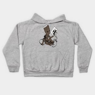 Groot Galaxy Remix Kids Hoodie